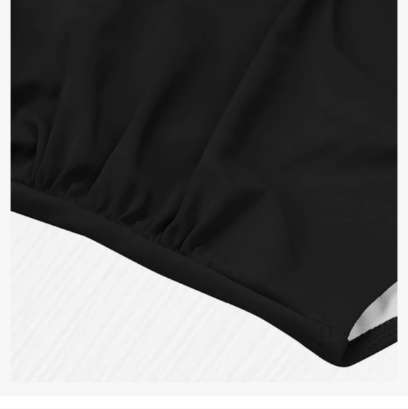 NWT Pink and Black Cutout High Waist Swimsuit Medium - Picture 4 of 7